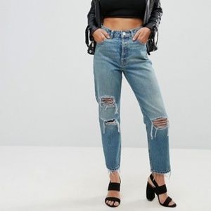 ASOS high waisted jeans size 28